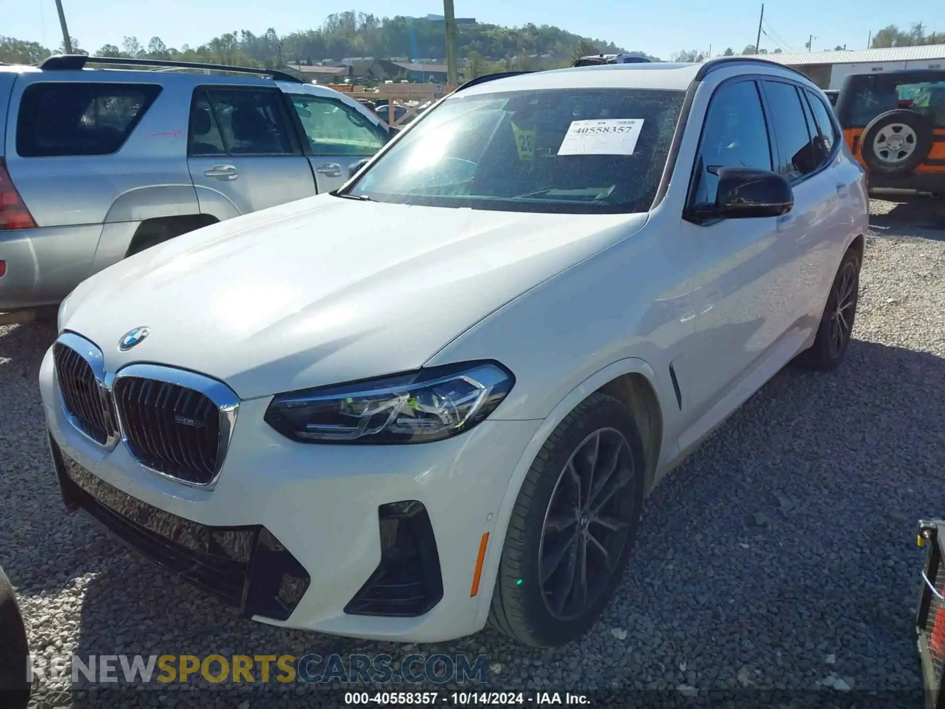 2 Photograph of a damaged car 5UX83DP04N9J60195 BMW X3 2022