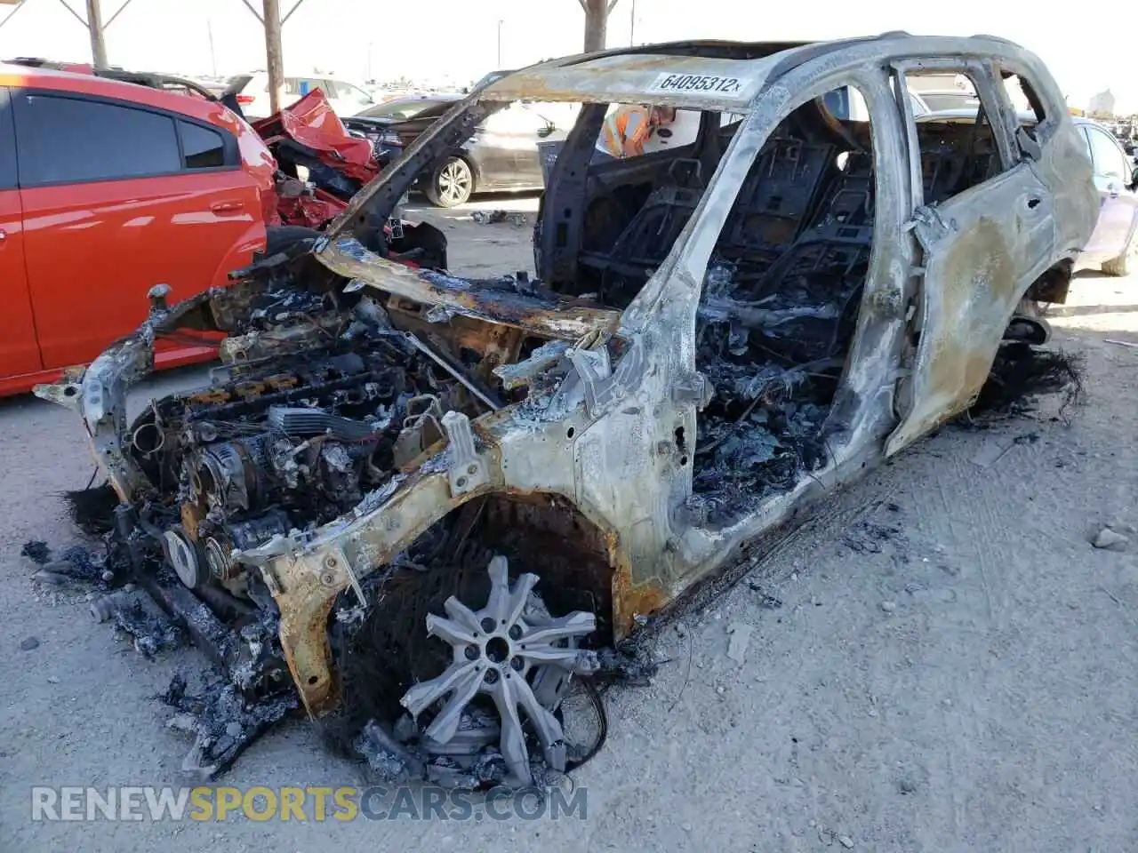 2 Photograph of a damaged car 5UX83DP05N9N40274 BMW X3 2022