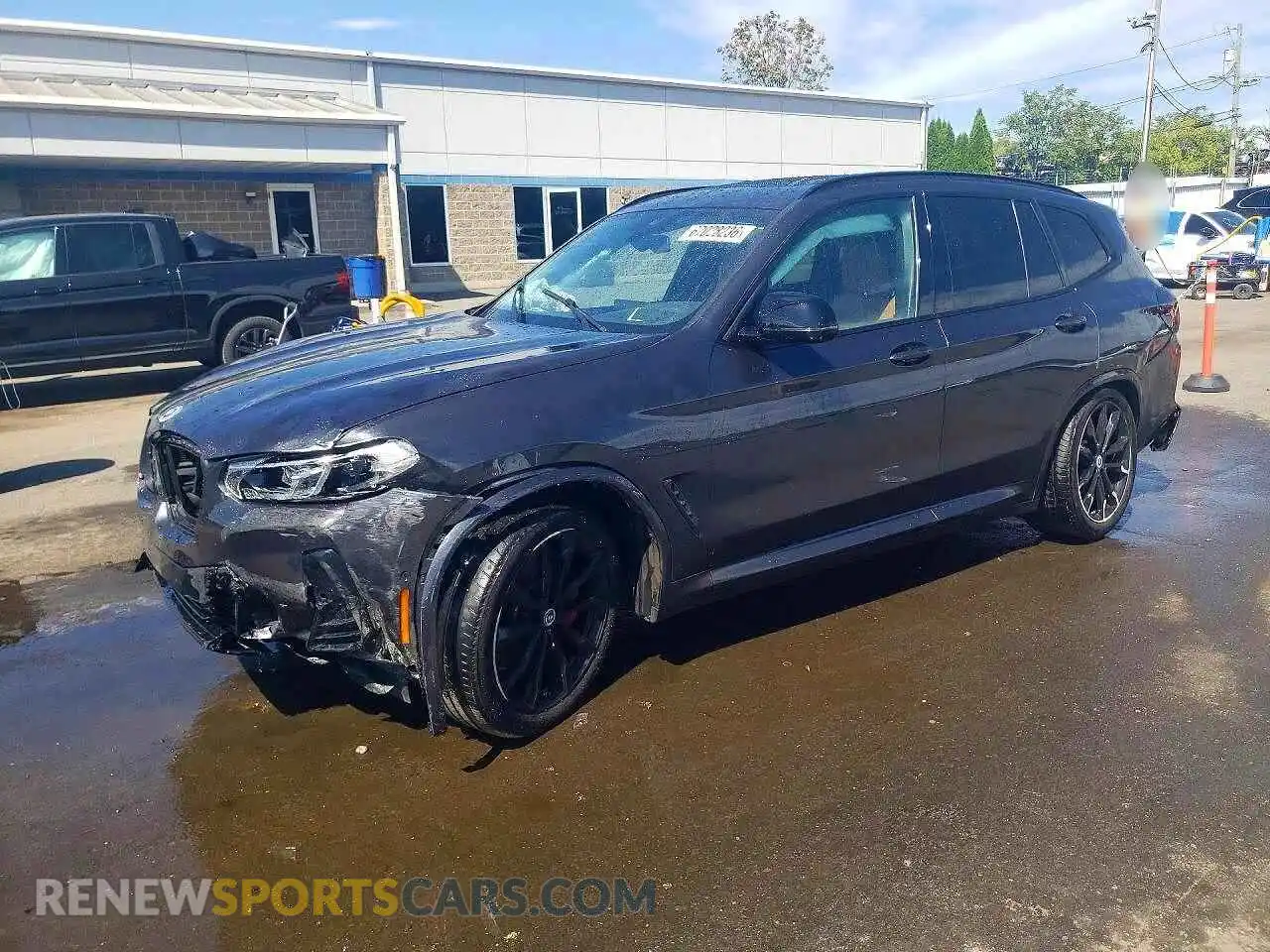 1 fotografías del automóvil dañado 5UX83DP06N9M62782 BMW X3 2022
