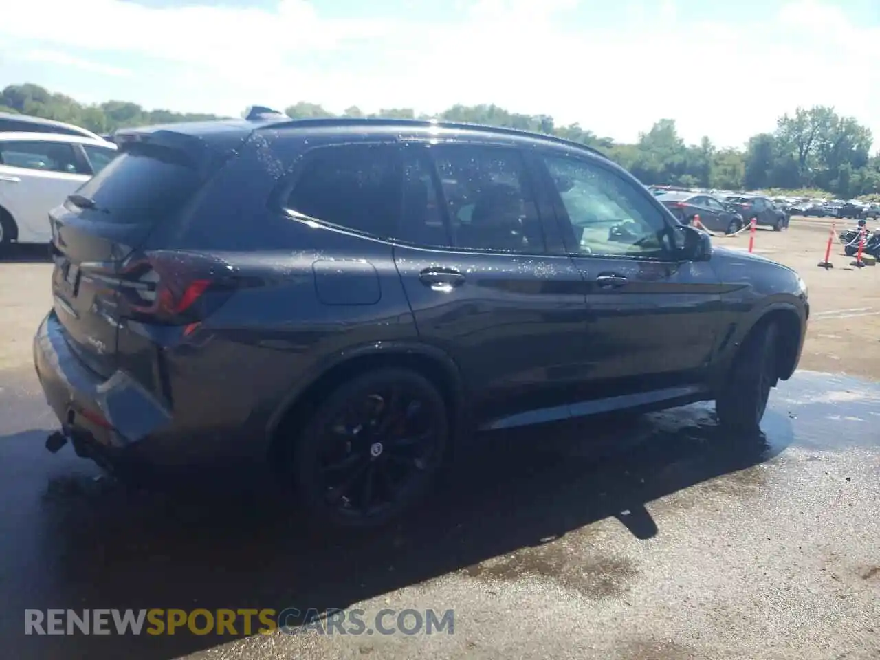 3 fotografías del automóvil dañado 5UX83DP06N9M62782 BMW X3 2022