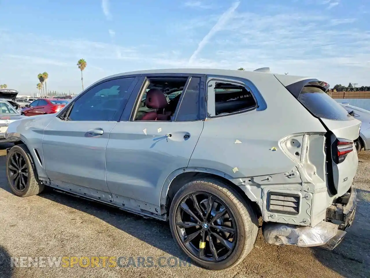 2 Photograph of a damaged car 5UX83DP08N9K21242 BMW X3 2022