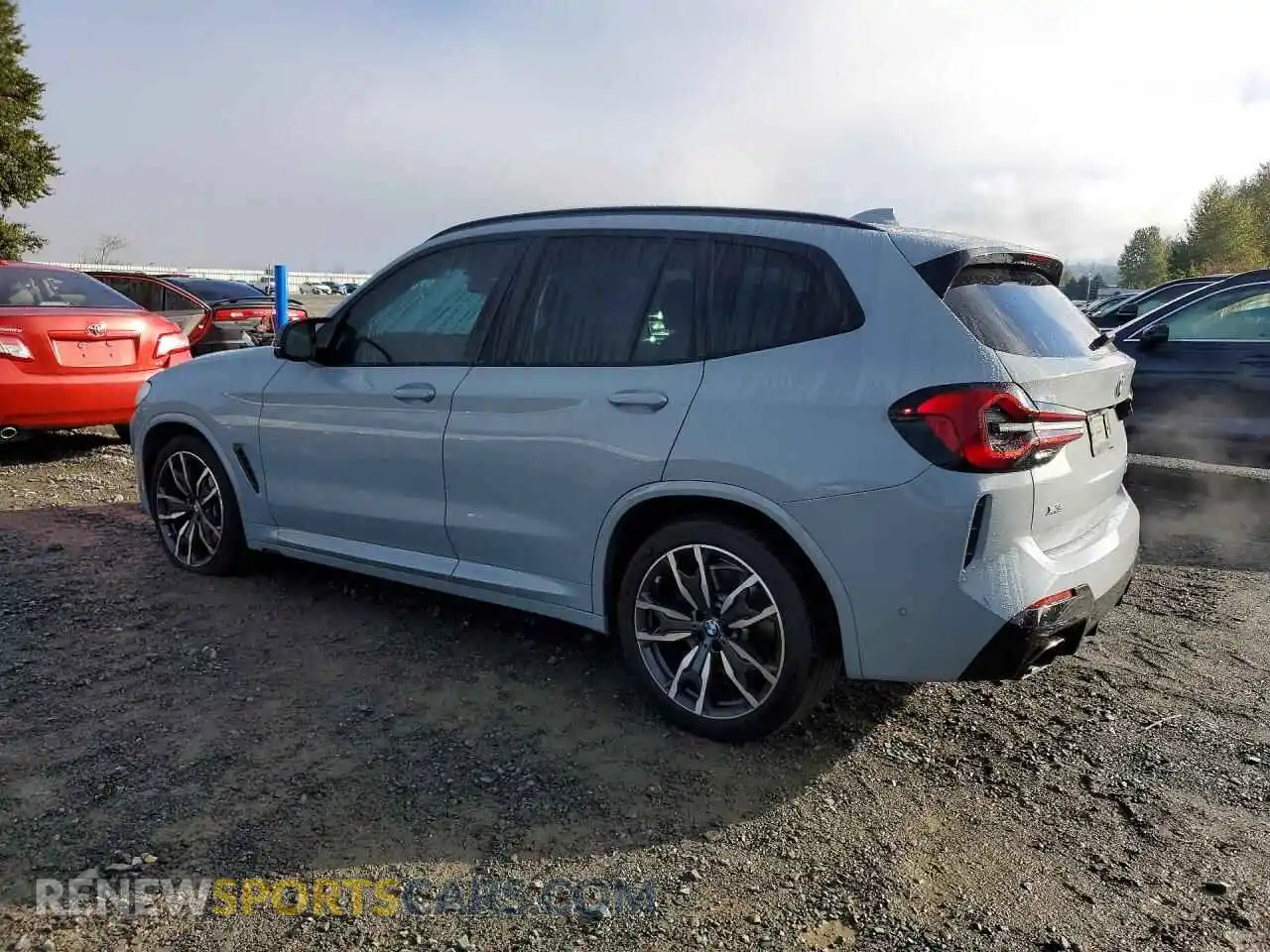 2 Photograph of a damaged car 5UX83DP09N9K81921 BMW X3 2022