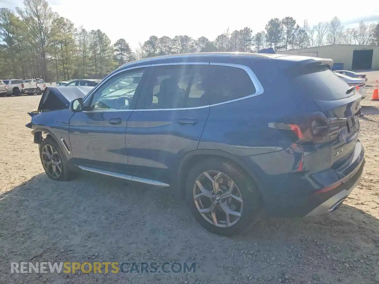 2 Photograph of a damaged car WBX47DP00NN136247 BMW X3 2022