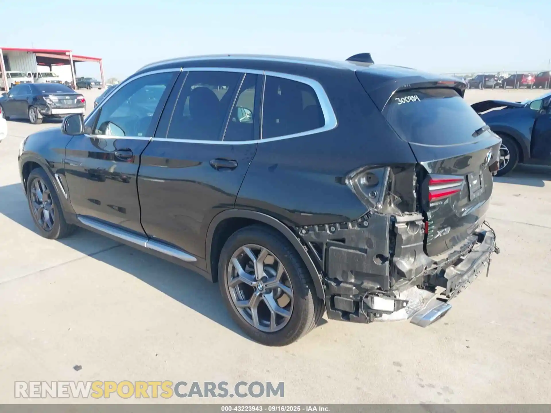 3 Photograph of a damaged car WBX47DP00NN151279 BMW X3 2022