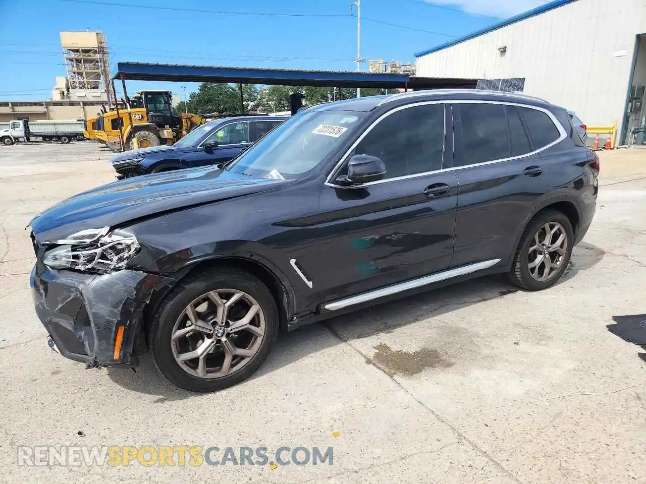 1 Photograph of a damaged car WBX47DP01NN187577 BMW X3 2022