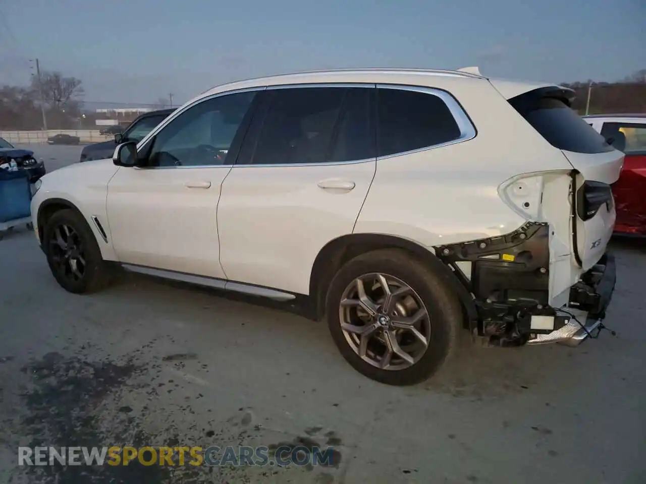2 Photograph of a damaged car WBX47DP02NN173347 BMW X3 2022