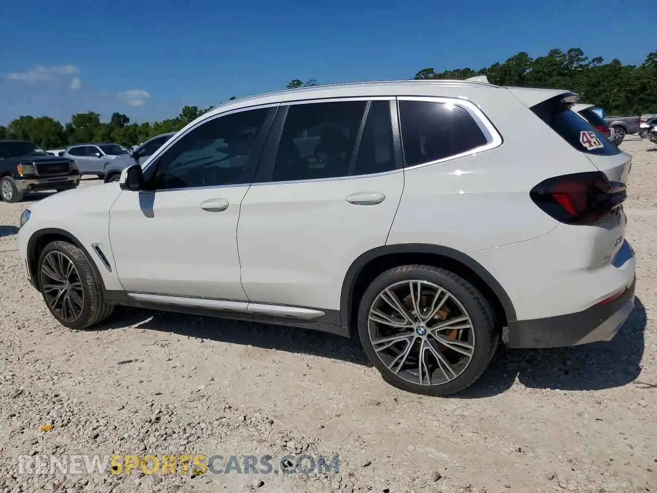 2 fotografías del automóvil dañado WBX47DP02NN178127 BMW X3 2022