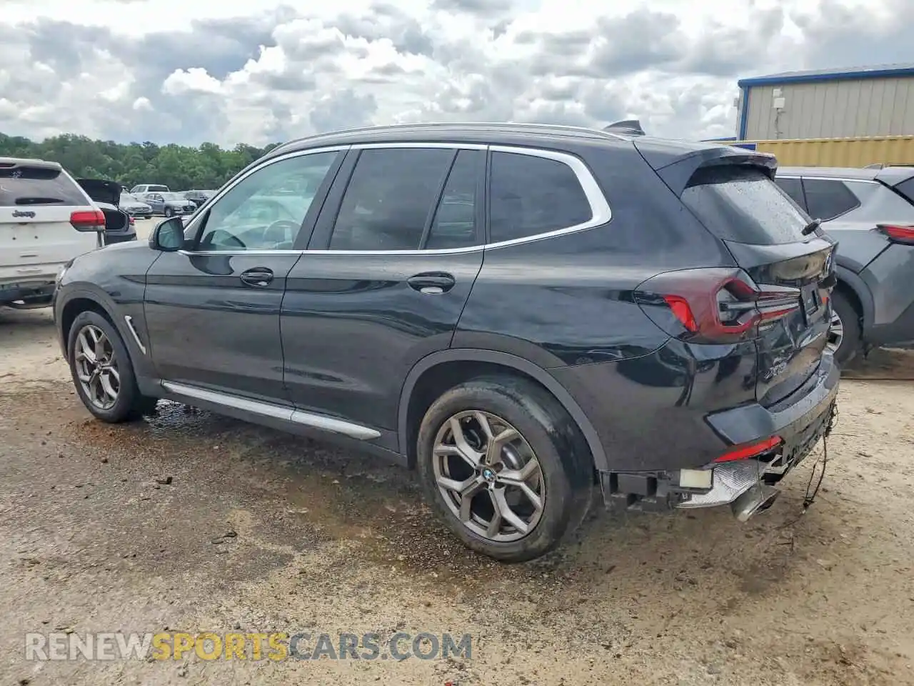 2 fotografías del automóvil dañado WBX47DP04NN147462 BMW X3 2022
