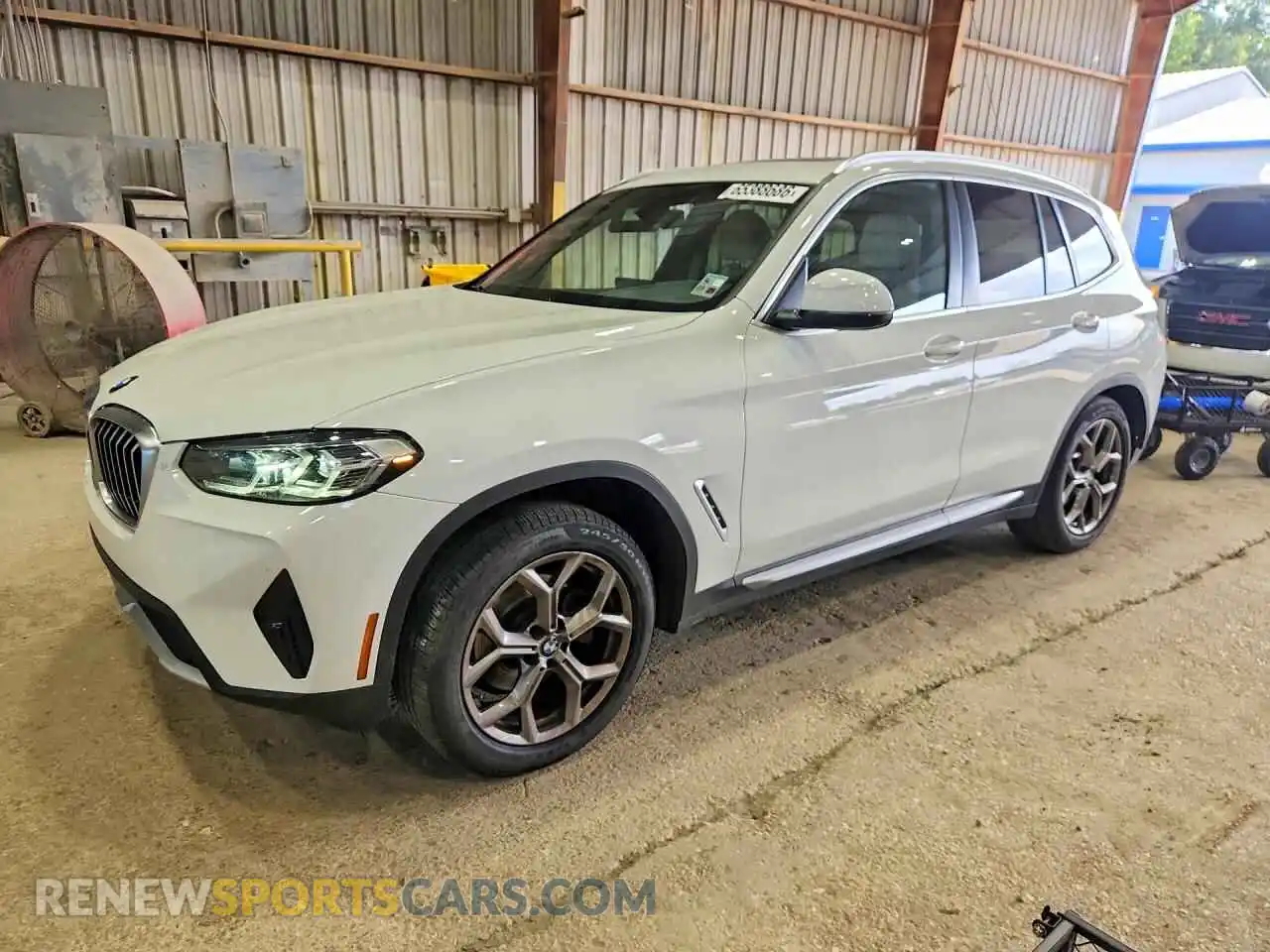 1 Photograph of a damaged car WBX47DP07NN174526 BMW X3 2022