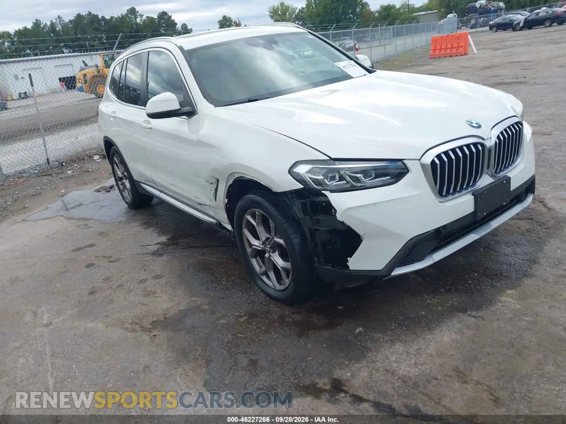 1 Фотография поврежденного автомобиля WBX57DP02NN169576 BMW X3 2022