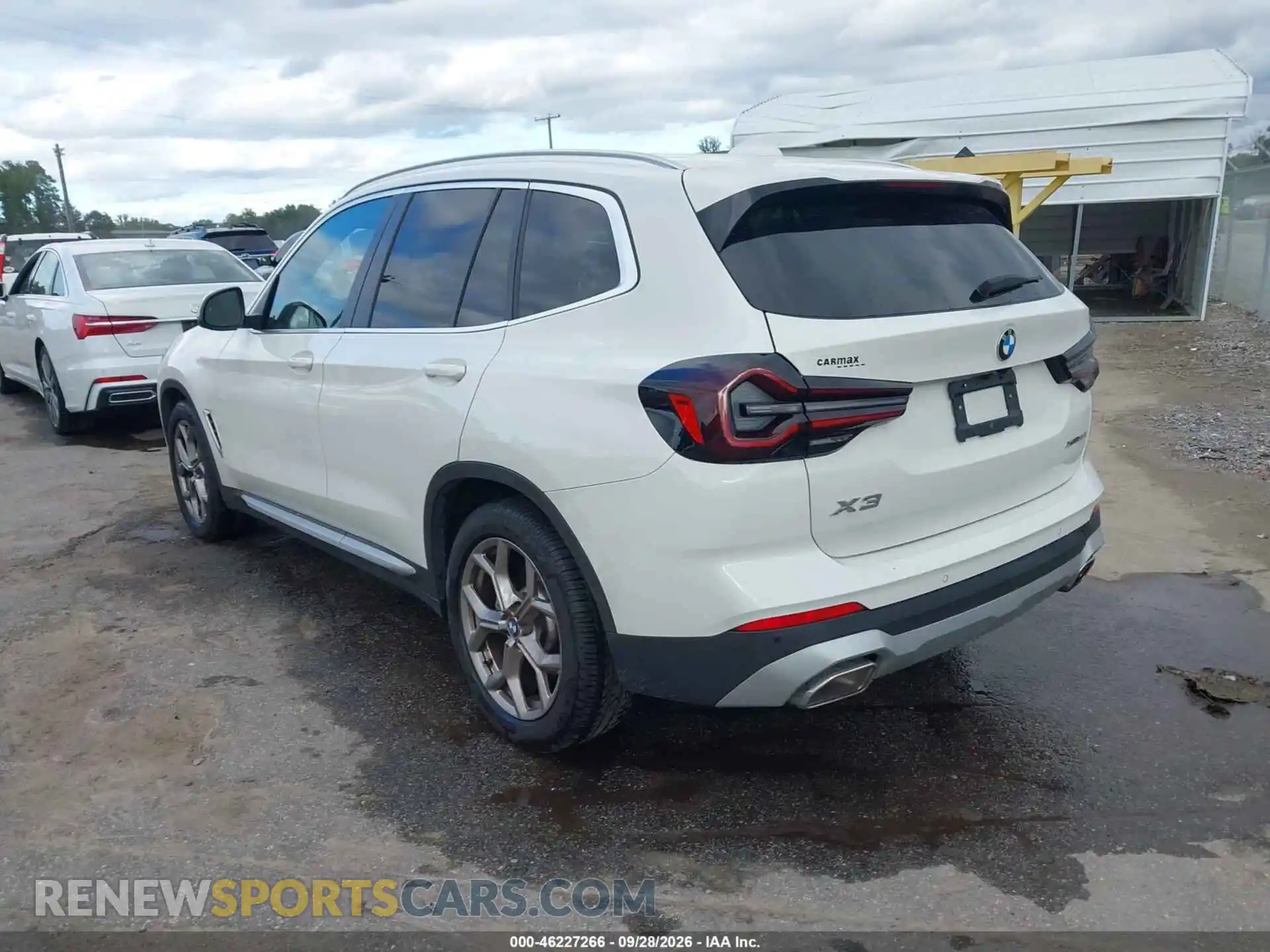 3 Фотография поврежденного автомобиля WBX57DP02NN169576 BMW X3 2022