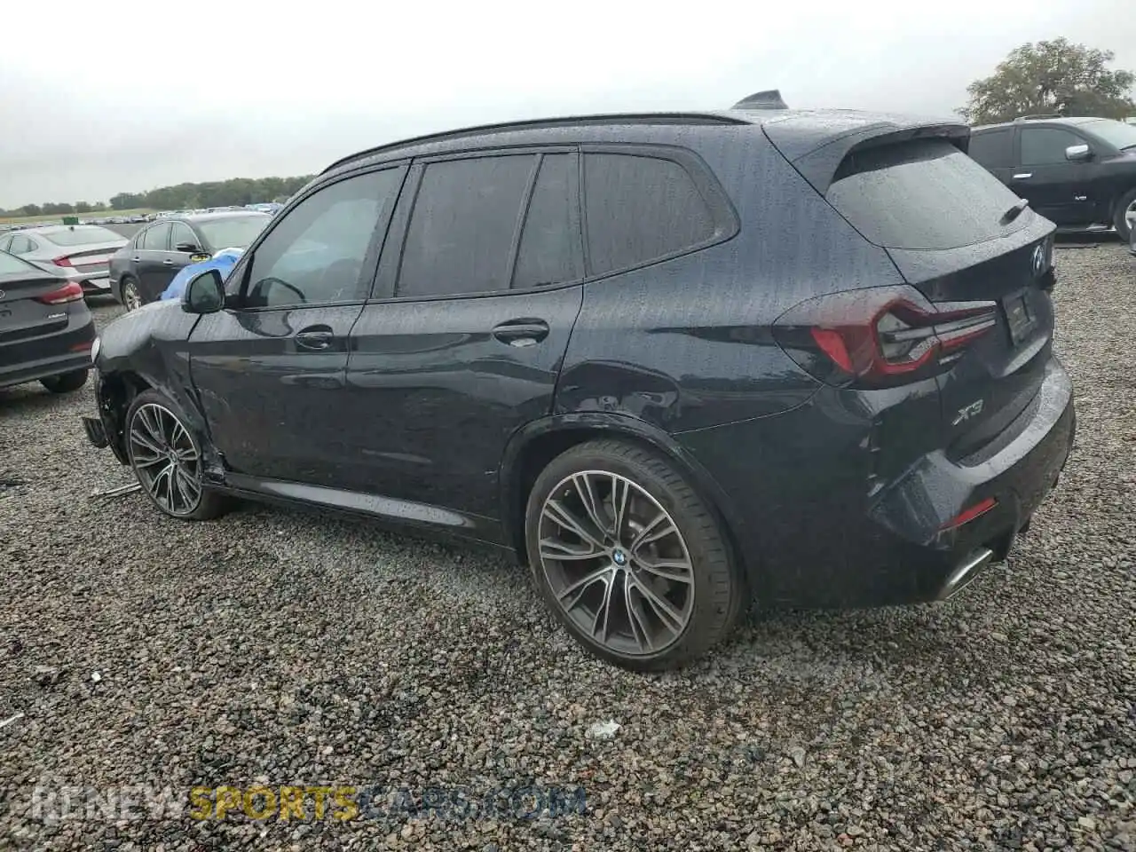2 Photograph of a damaged car WBX57DP02NN179282 BMW X3 2022