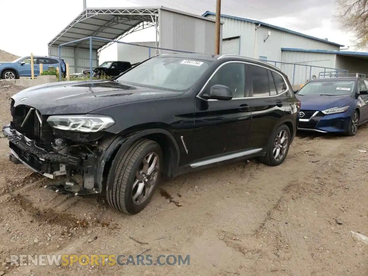 1 Photograph of a damaged car WBX57DP03NN178559 BMW X3 2022