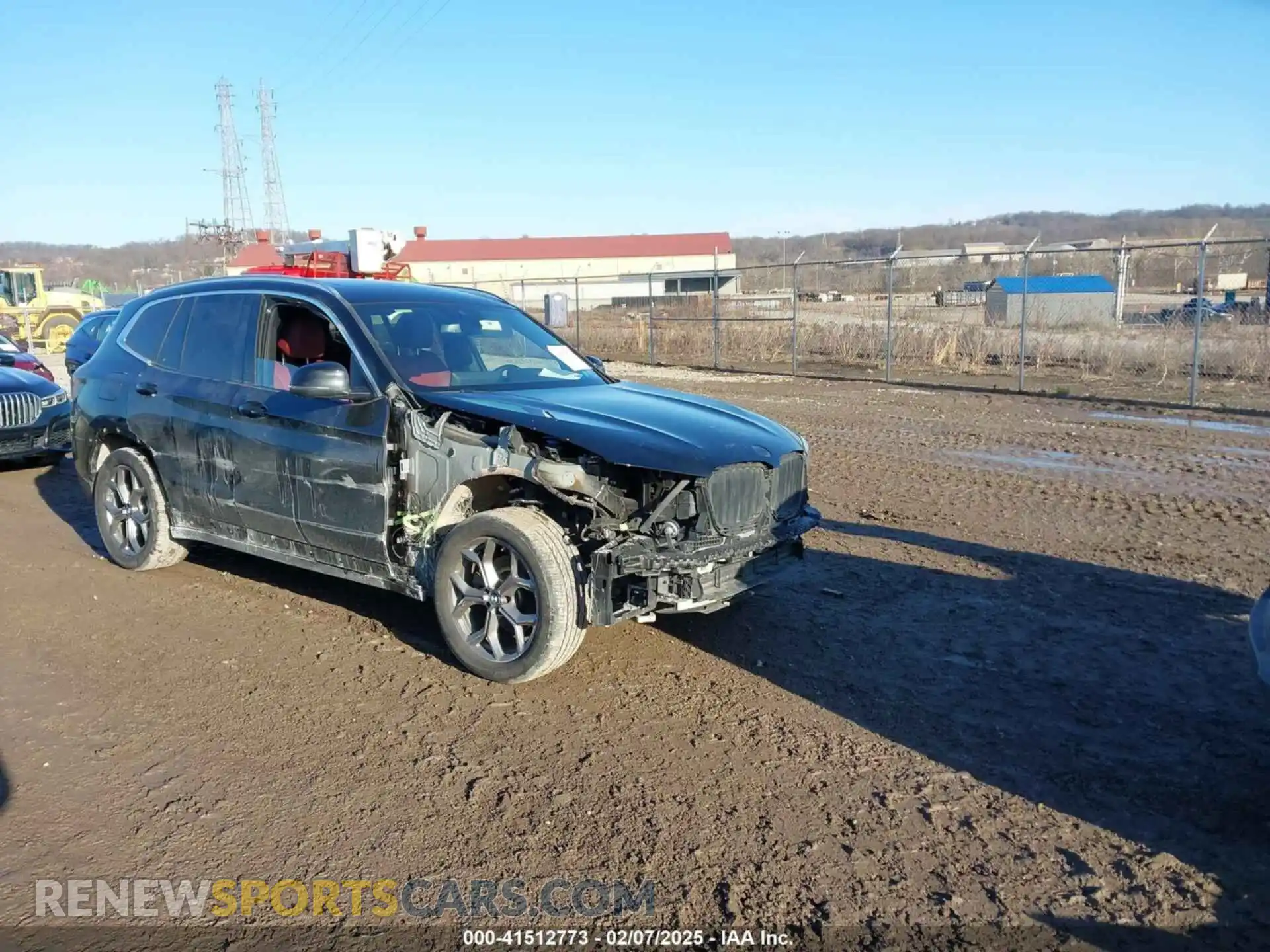 1 Photograph of a damaged car WBX57DP04NN160376 BMW X3 2022