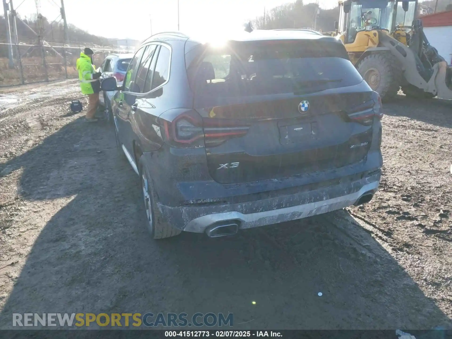 3 Photograph of a damaged car WBX57DP04NN160376 BMW X3 2022