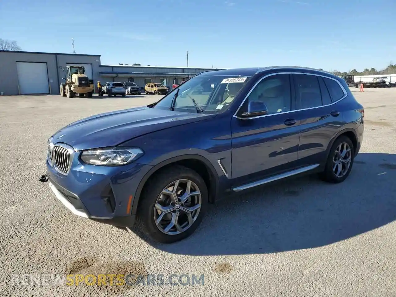 1 Photograph of a damaged car WBX57DP06NN155292 BMW X3 2022