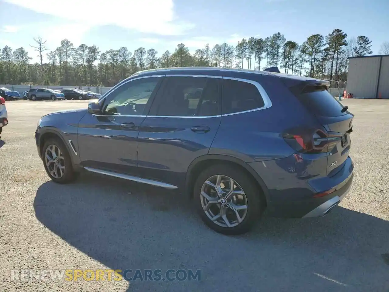 2 Photograph of a damaged car WBX57DP06NN155292 BMW X3 2022