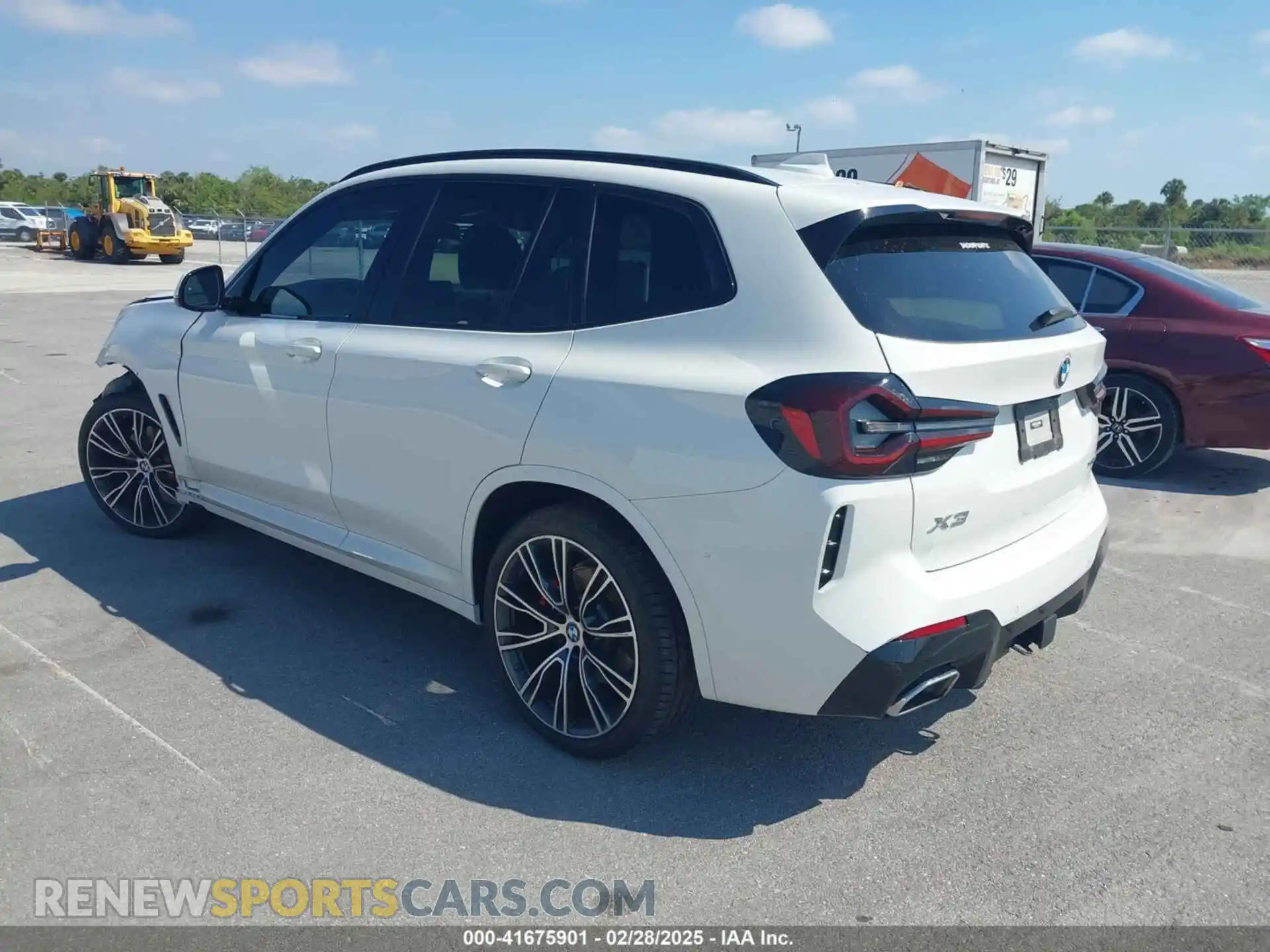 3 Photograph of a damaged car WBX57DP06NN173243 BMW X3 2022