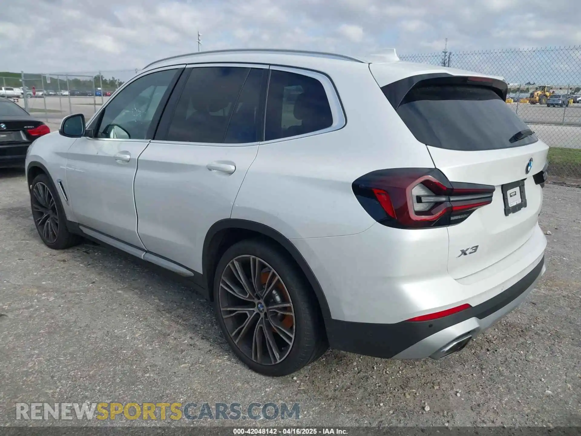 3 fotografías del automóvil dañado WBX57DP06NN178197 BMW X3 2022