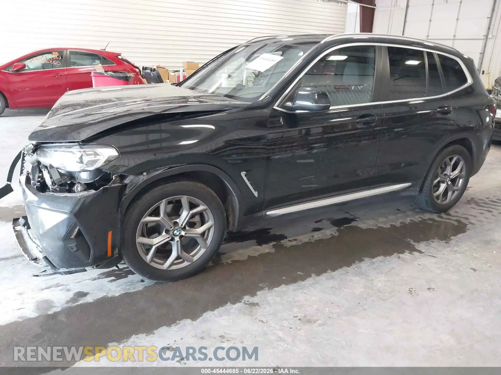 2 fotografías del automóvil dañado WBX57DP06NN178992 BMW X3 2022