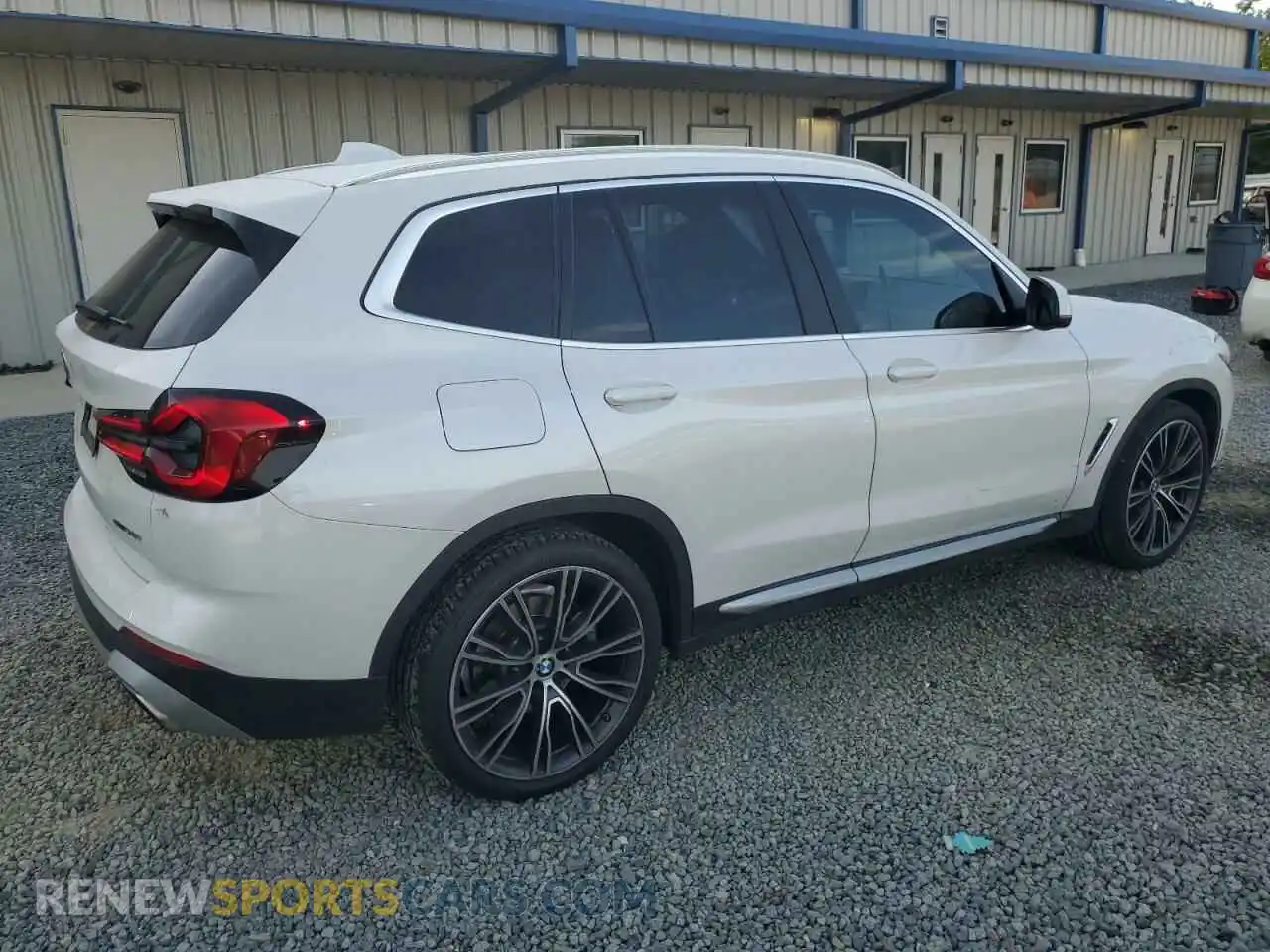 3 Photograph of a damaged car WBX57DP07NN124178 BMW X3 2022