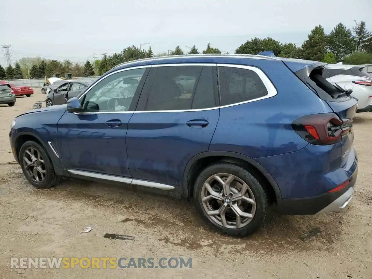 2 Photograph of a damaged car WBX57DP09NN160731 BMW X3 2022