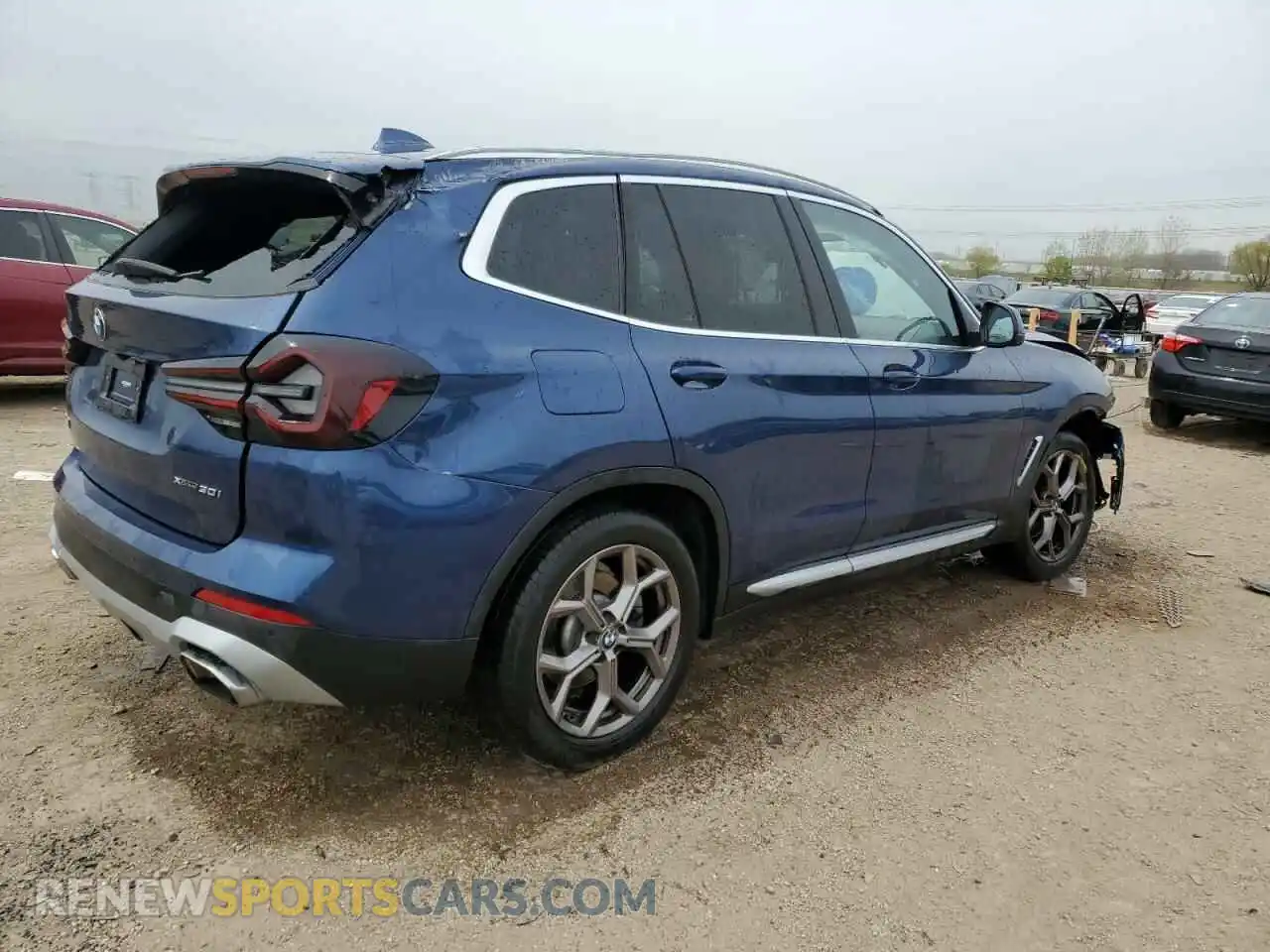 3 Photograph of a damaged car WBX57DP09NN160731 BMW X3 2022