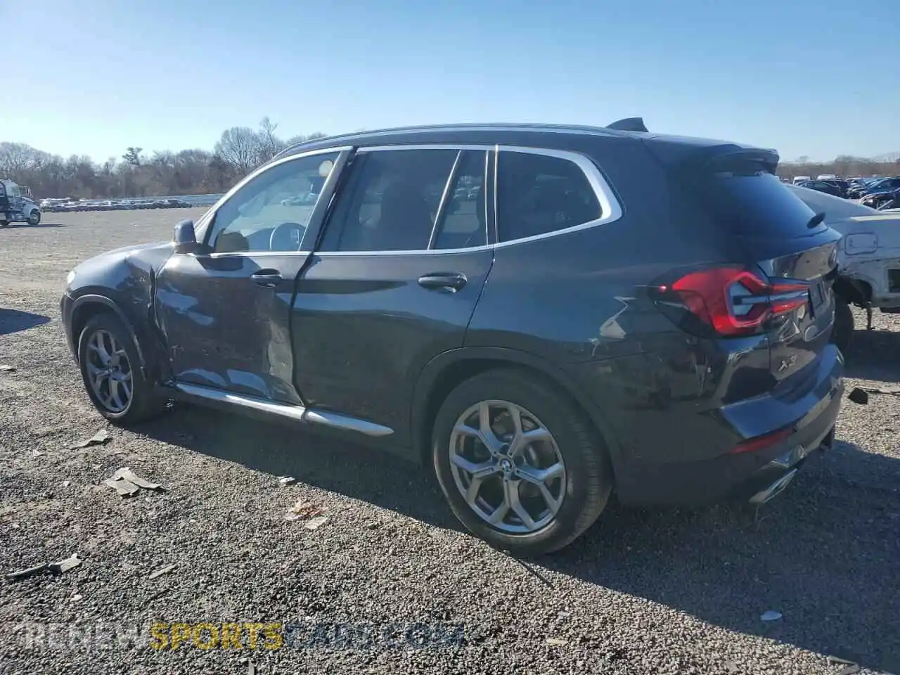 2 Photograph of a damaged car WBX57DP09NN174659 BMW X3 2022