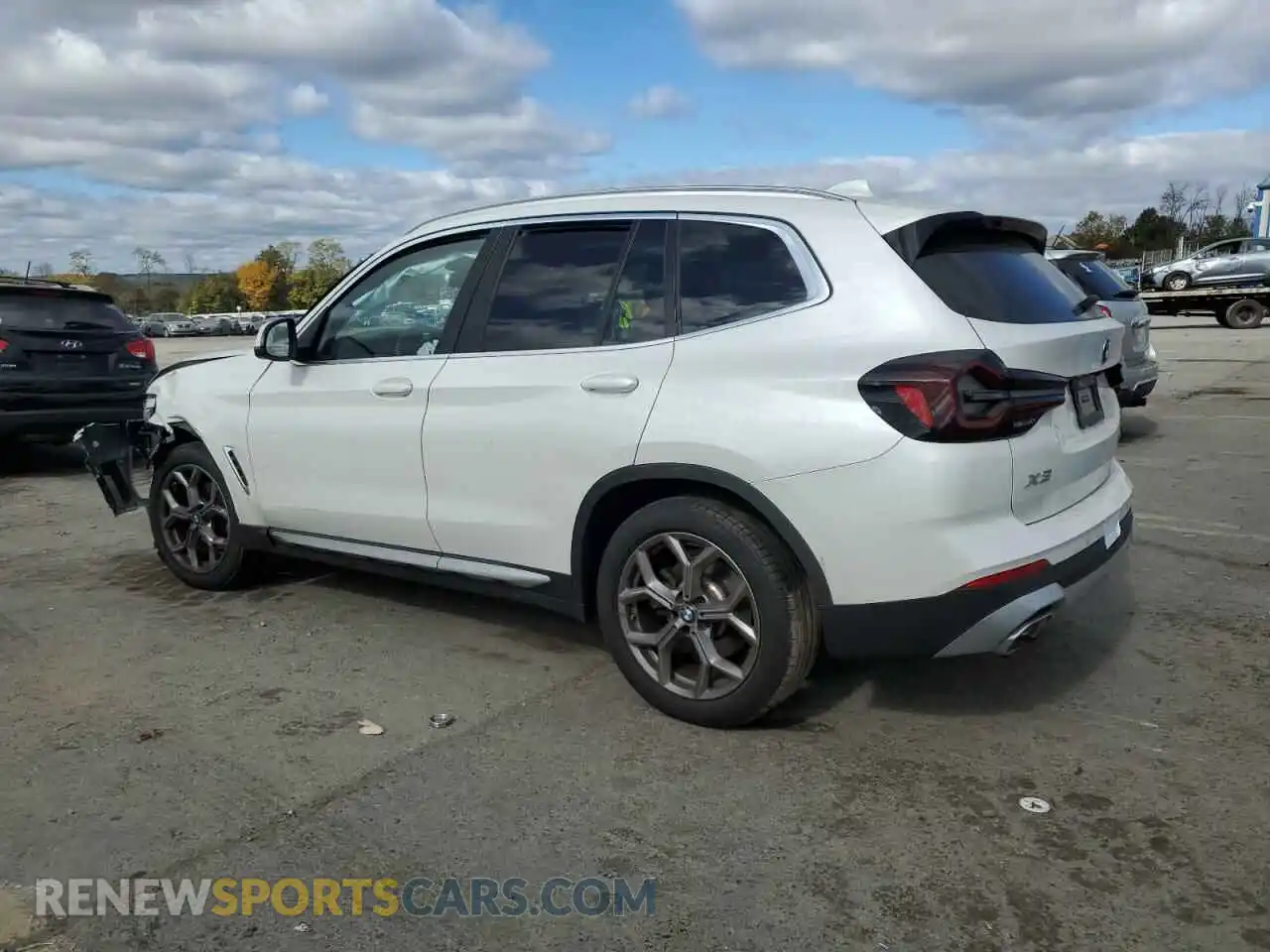 2 Photograph of a damaged car WBX57DP0XNN160141 BMW X3 2022