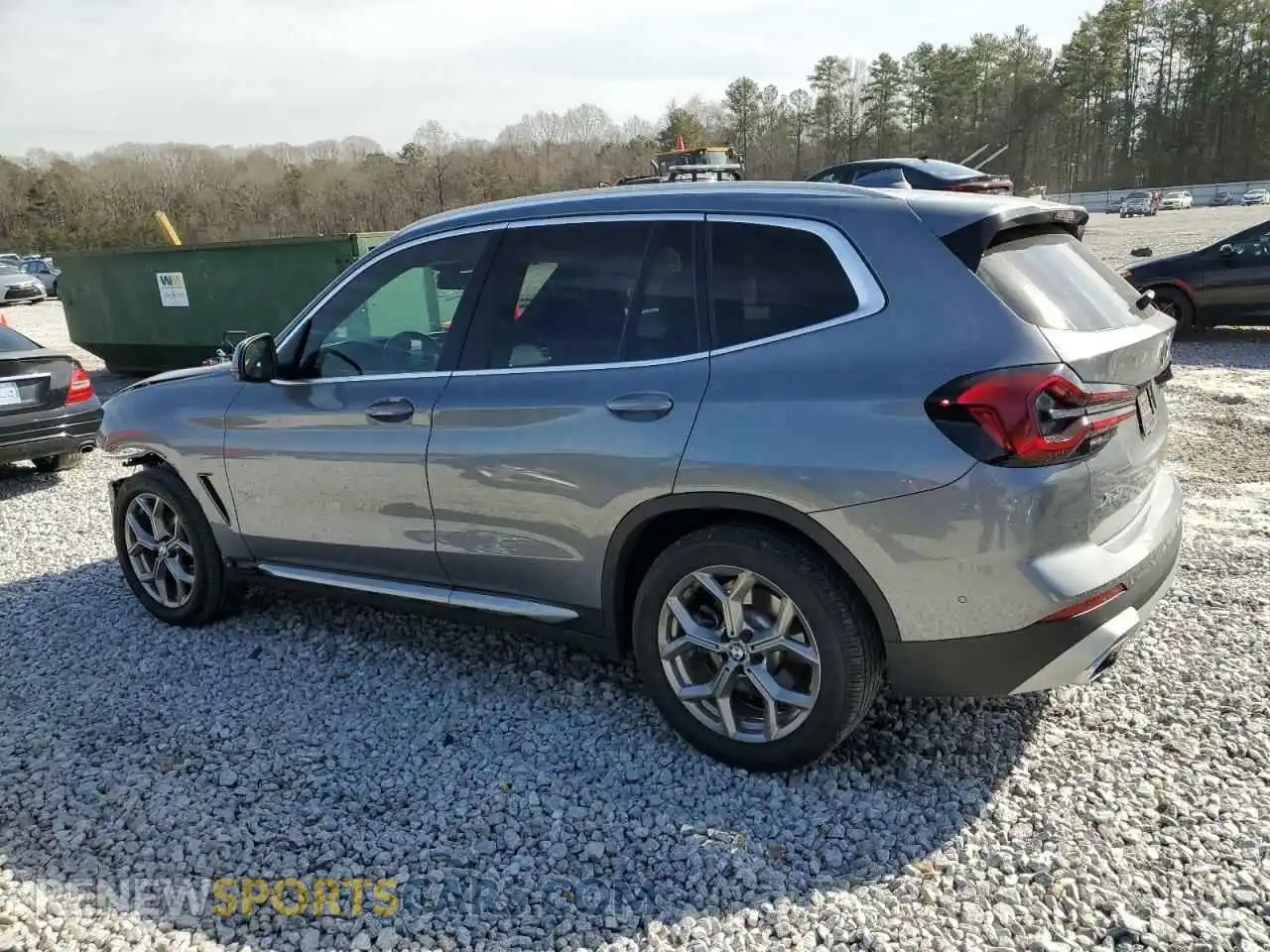 2 Photograph of a damaged car 5UX43DP00P9N87293 BMW X3 2023