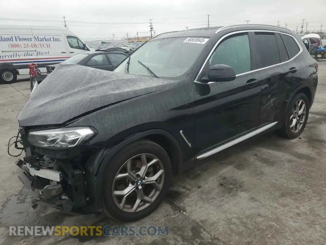 1 Photograph of a damaged car 5UX43DP00P9R90271 BMW X3 2023