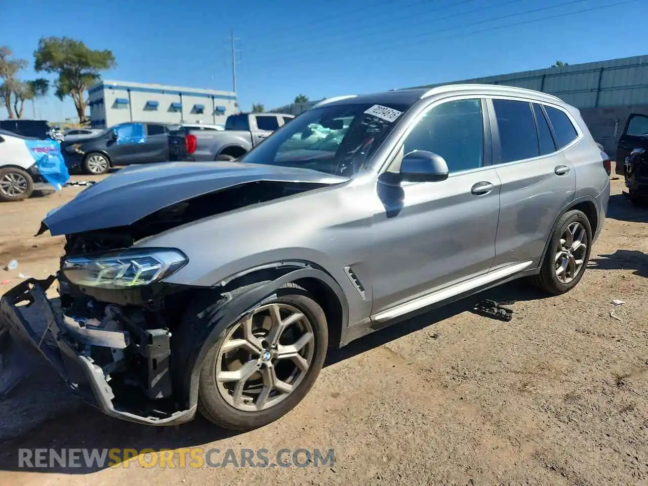 1 fotografías del automóvil dañado 5UX43DP00P9S20328 BMW X3 2023