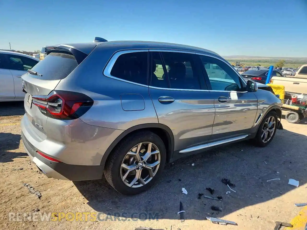 3 fotografías del automóvil dañado 5UX43DP00P9S20328 BMW X3 2023