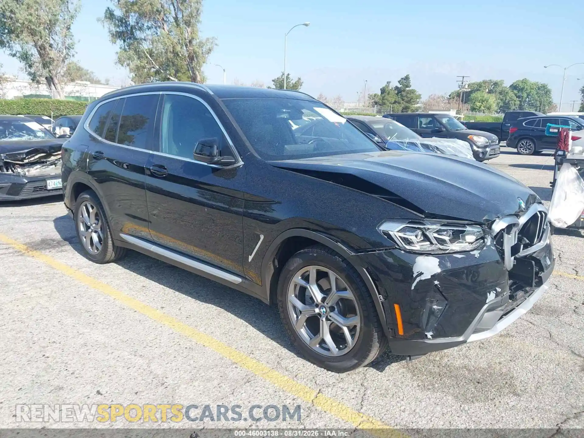 1 fotografías del automóvil dañado 5UX43DP01P9R49728 BMW X3 2023