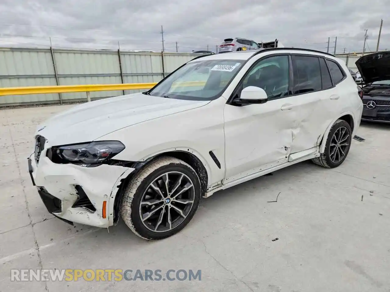 1 fotografías del automóvil dañado 5UX43DP02P9P48890 BMW X3 2023