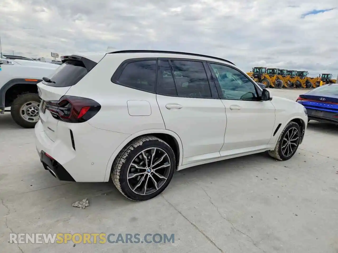 3 fotografías del automóvil dañado 5UX43DP02P9P48890 BMW X3 2023