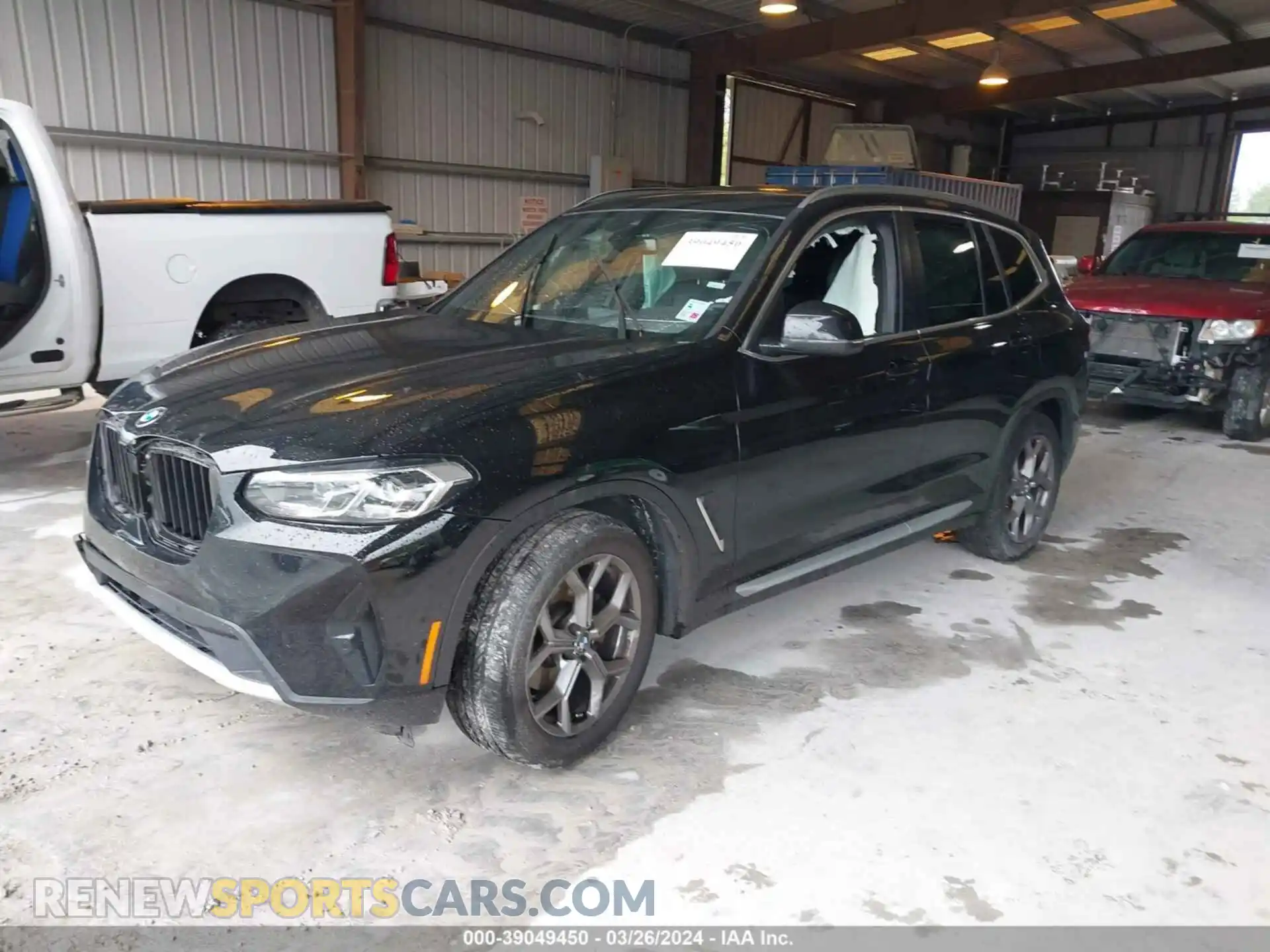 2 Photograph of a damaged car 5UX43DP02P9R45669 BMW X3 2023