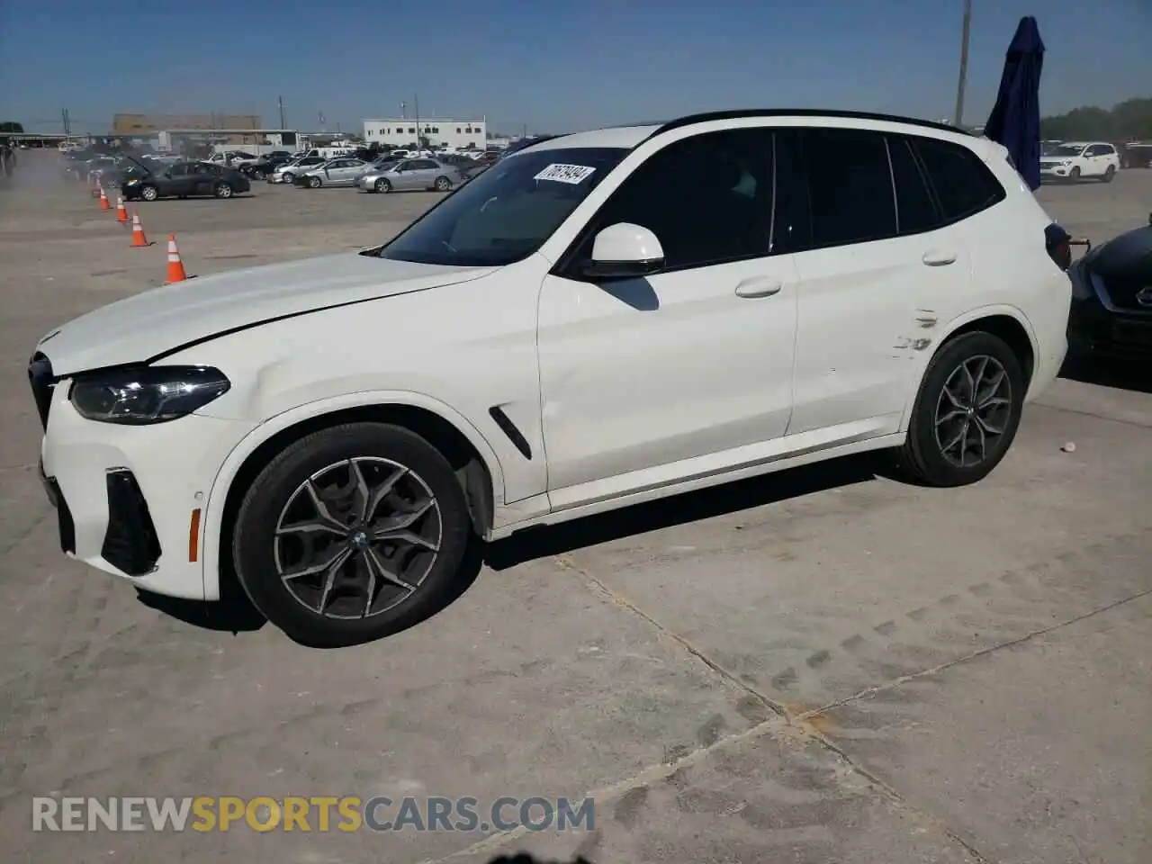 1 Фотография поврежденного автомобиля 5UX43DP02P9R70006 BMW X3 2023