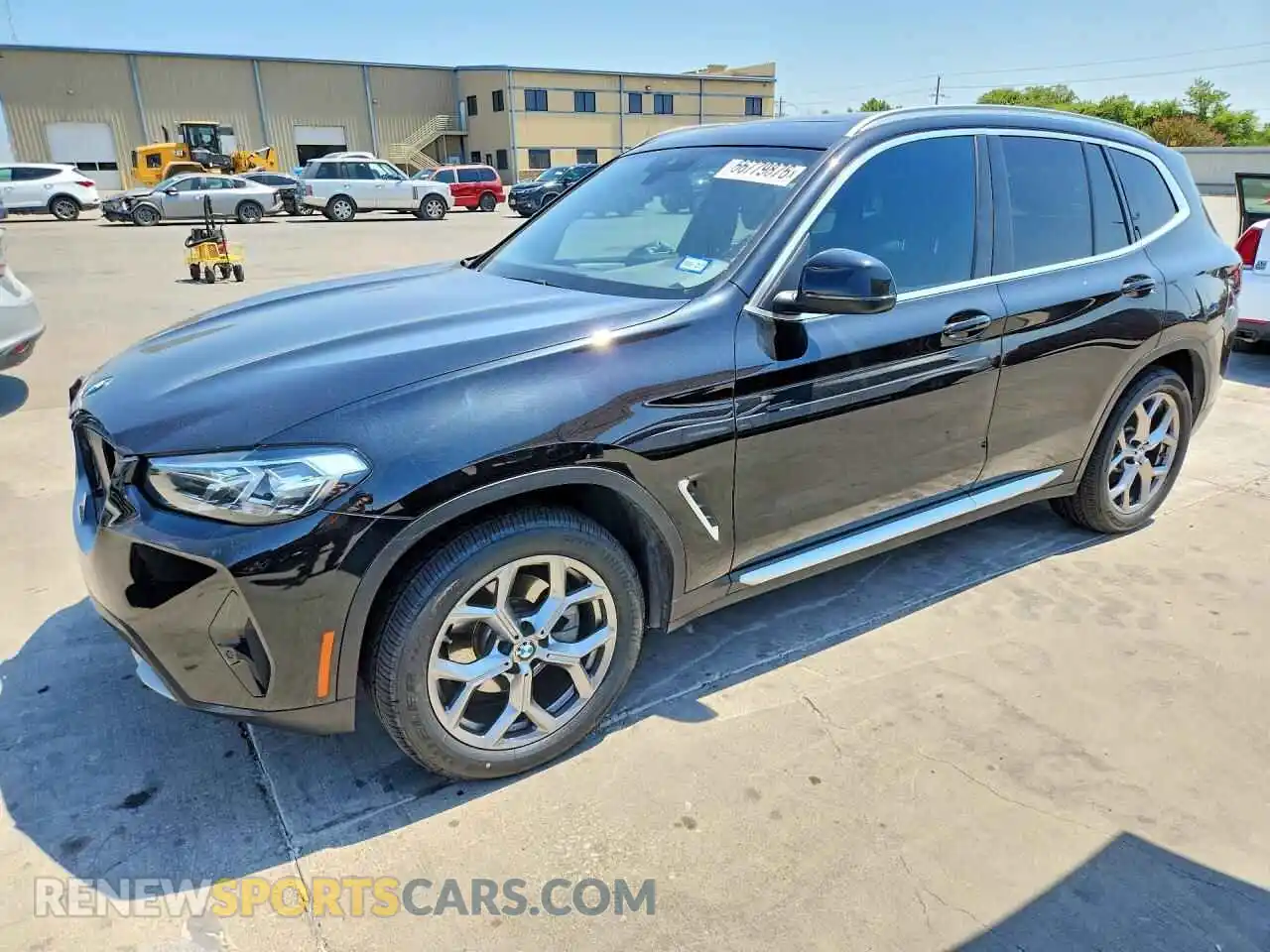1 Photograph of a damaged car 5UX43DP02P9R75626 BMW X3 2023