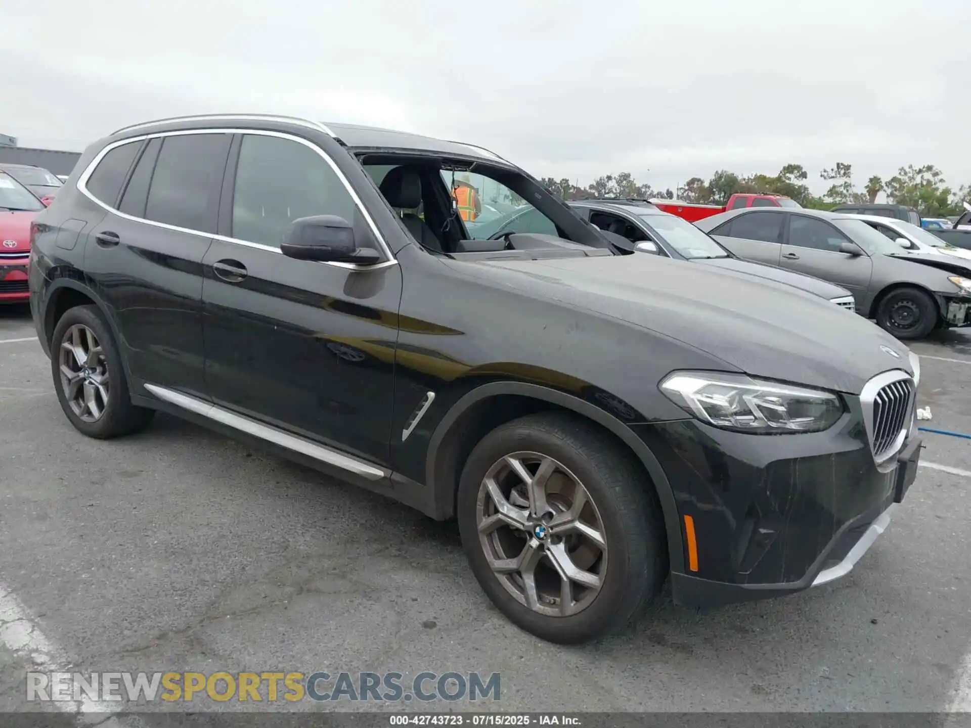 1 fotografías del automóvil dañado 5UX43DP02P9S79655 BMW X3 2023