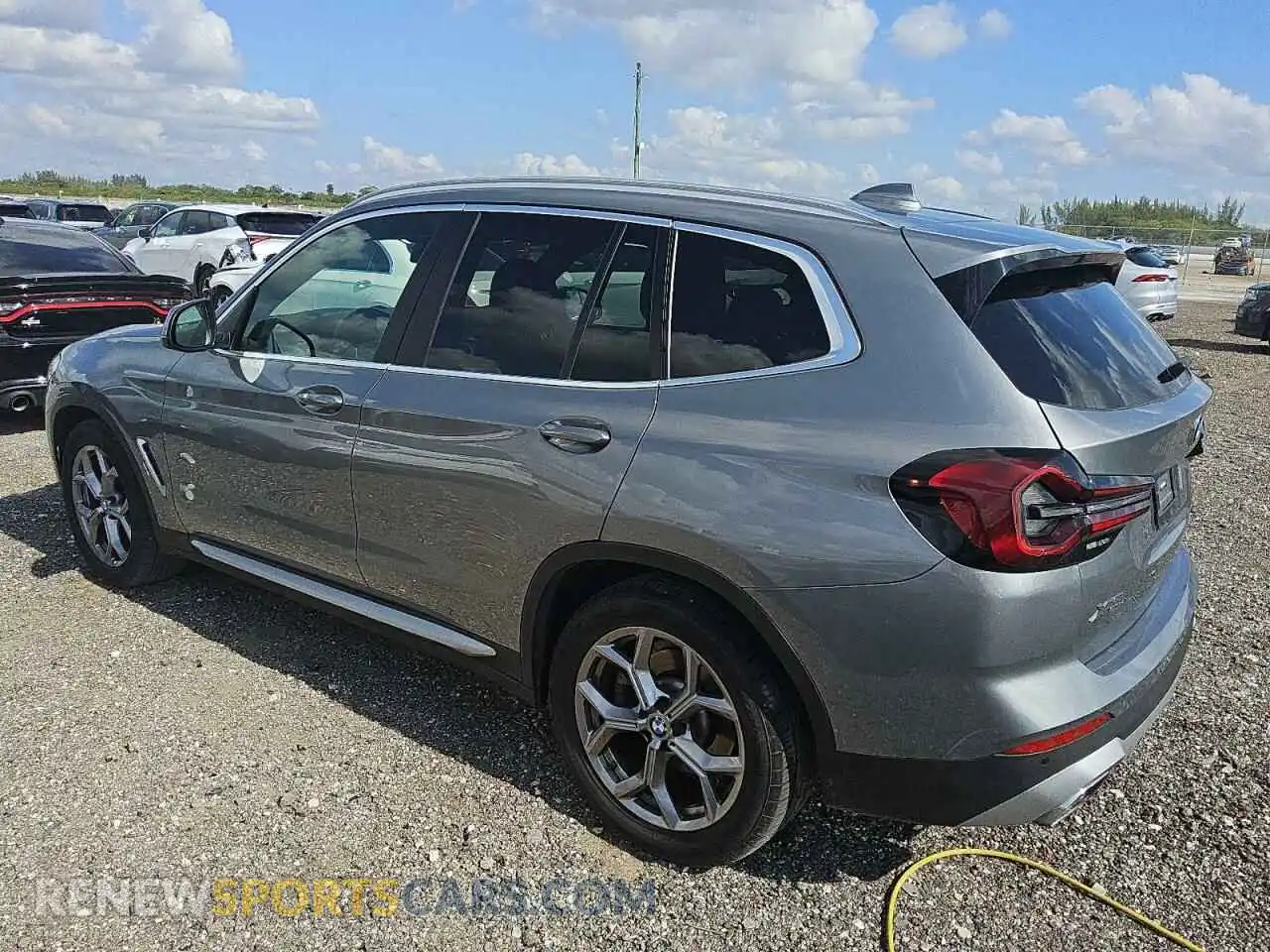 2 Photograph of a damaged car 5UX43DP03P9S25216 BMW X3 2023