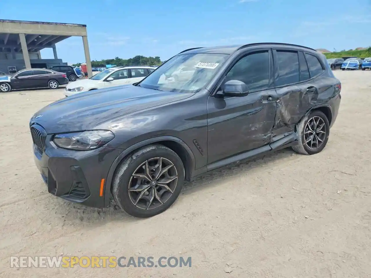 1 Фотография поврежденного автомобиля 5UX43DP04P9N66818 BMW X3 2023