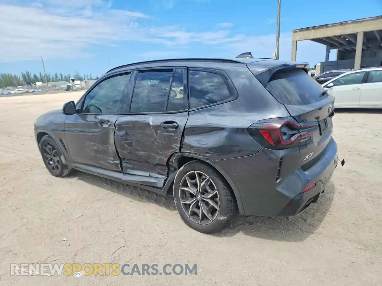 2 Фотография поврежденного автомобиля 5UX43DP04P9N66818 BMW X3 2023