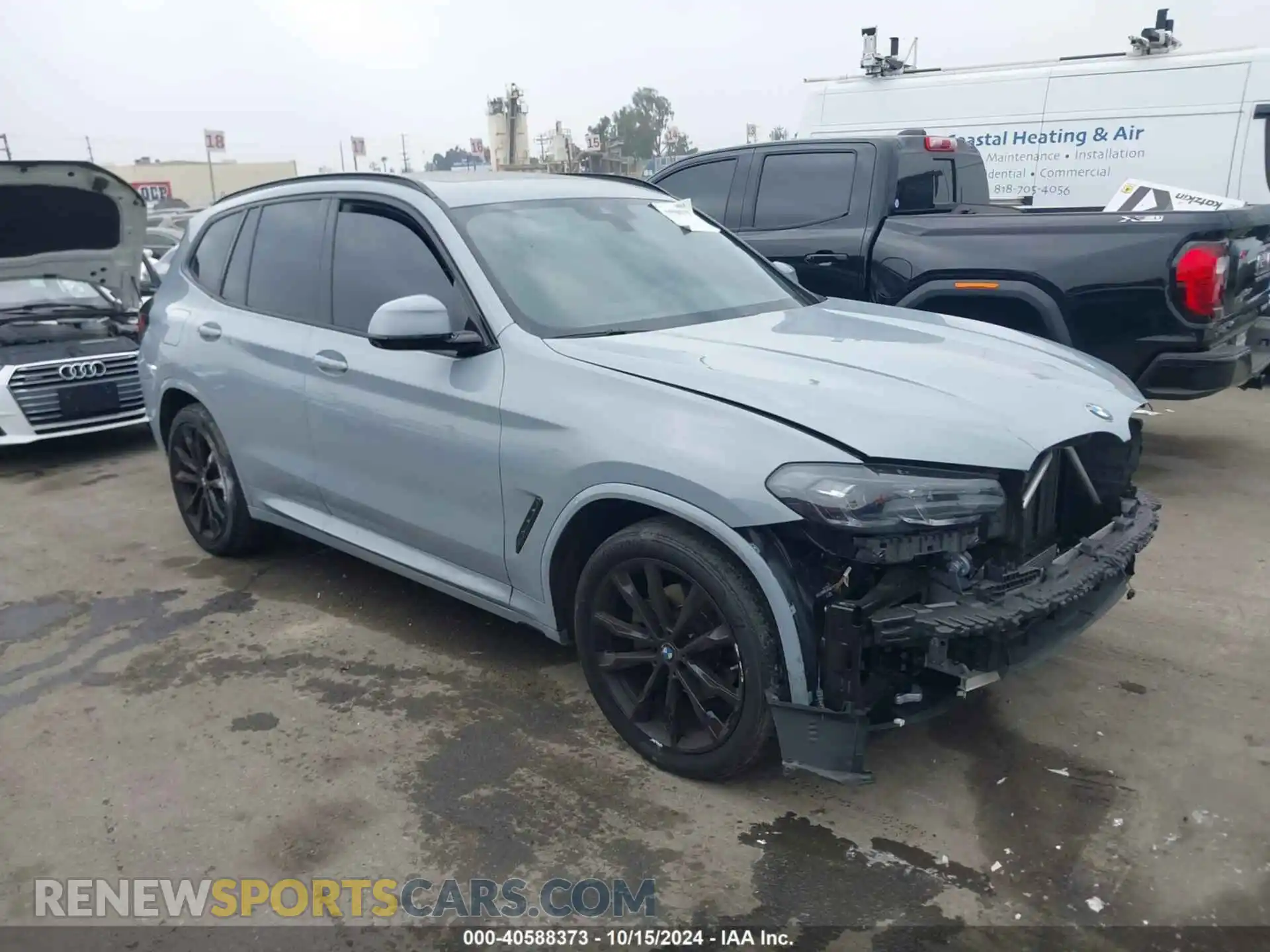 1 fotografías del automóvil dañado 5UX43DP05P9P98117 BMW X3 2023