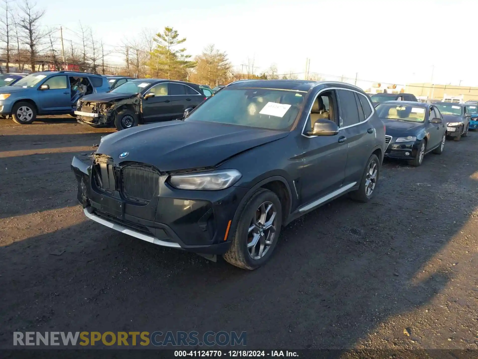 2 Photograph of a damaged car 5UX43DP05P9R75524 BMW X3 2023