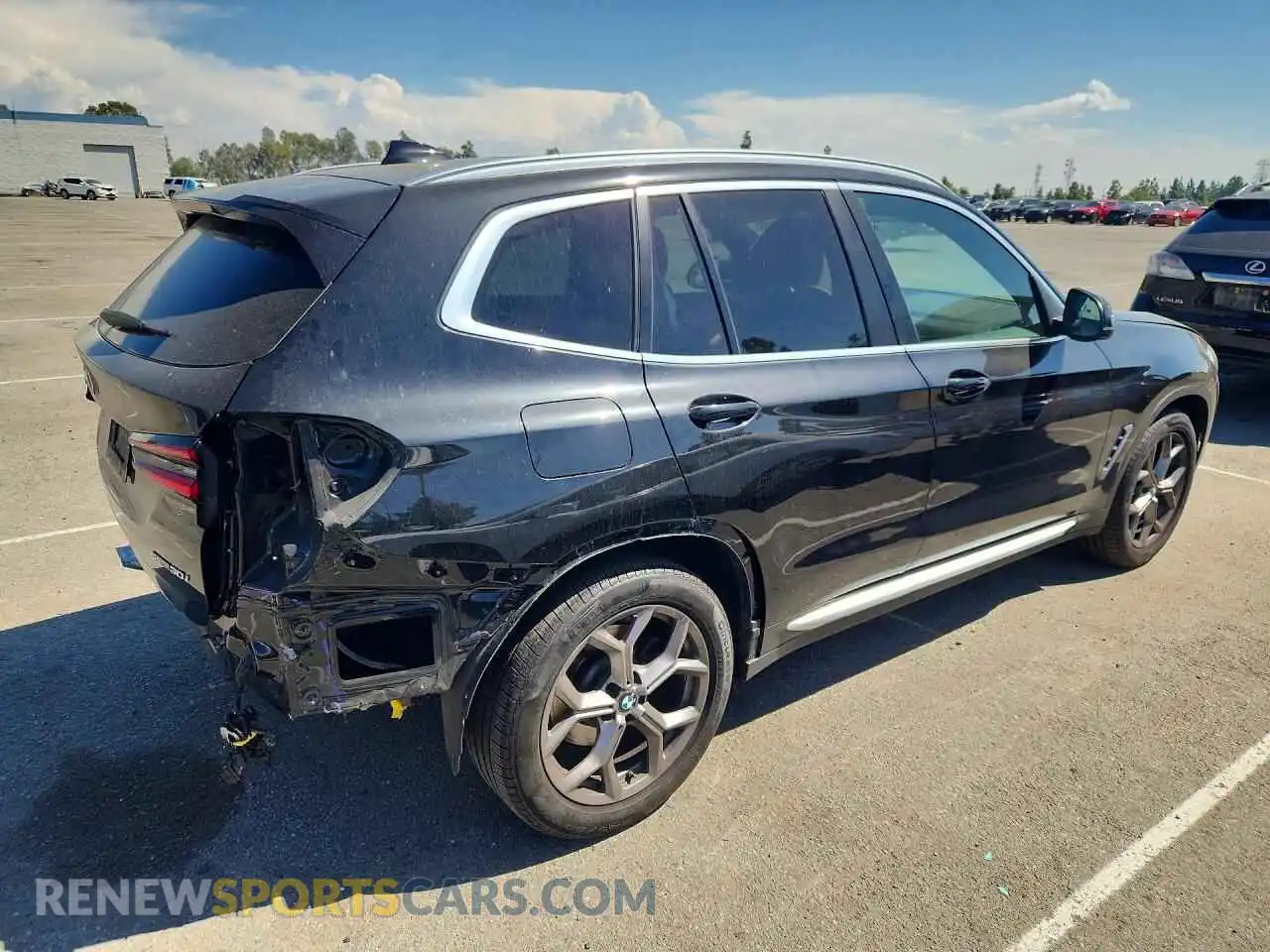 3 fotografías del automóvil dañado 5UX43DP06P9N79828 BMW X3 2023