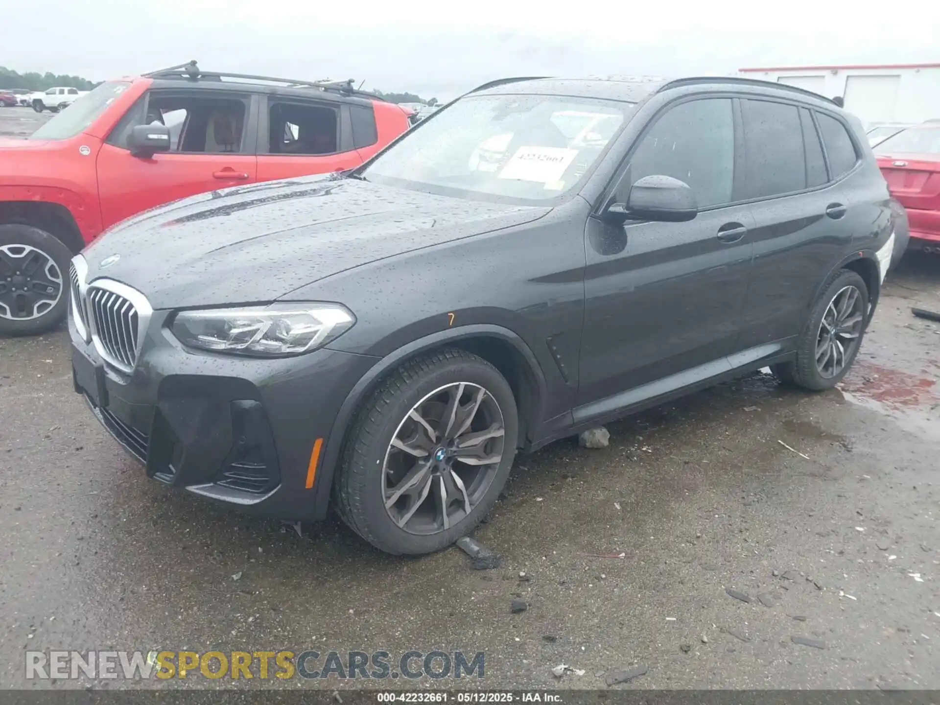 2 Photograph of a damaged car 5UX43DP08P9R46065 BMW X3 2023