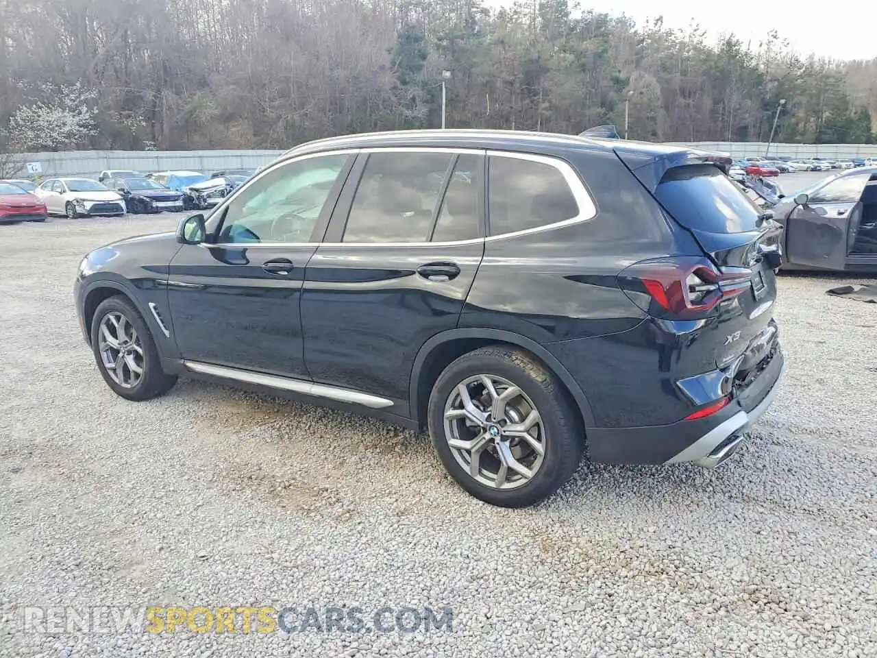 2 Photograph of a damaged car 5UX43DP08P9R48155 BMW X3 2023