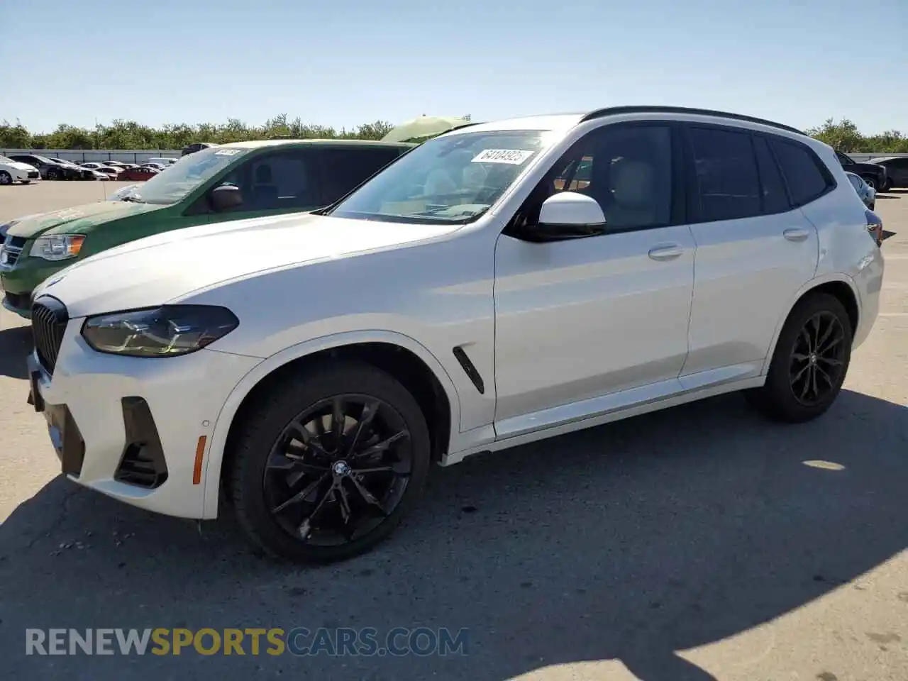 1 Photograph of a damaged car 5UX43DP0XP9S48542 BMW X3 2023
