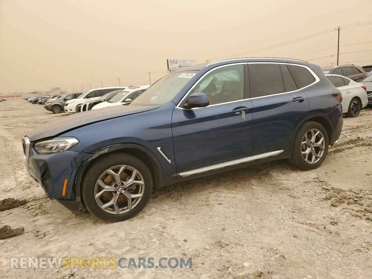1 Фотография поврежденного автомобиля 5UX53DP00P9N79781 BMW X3 2023